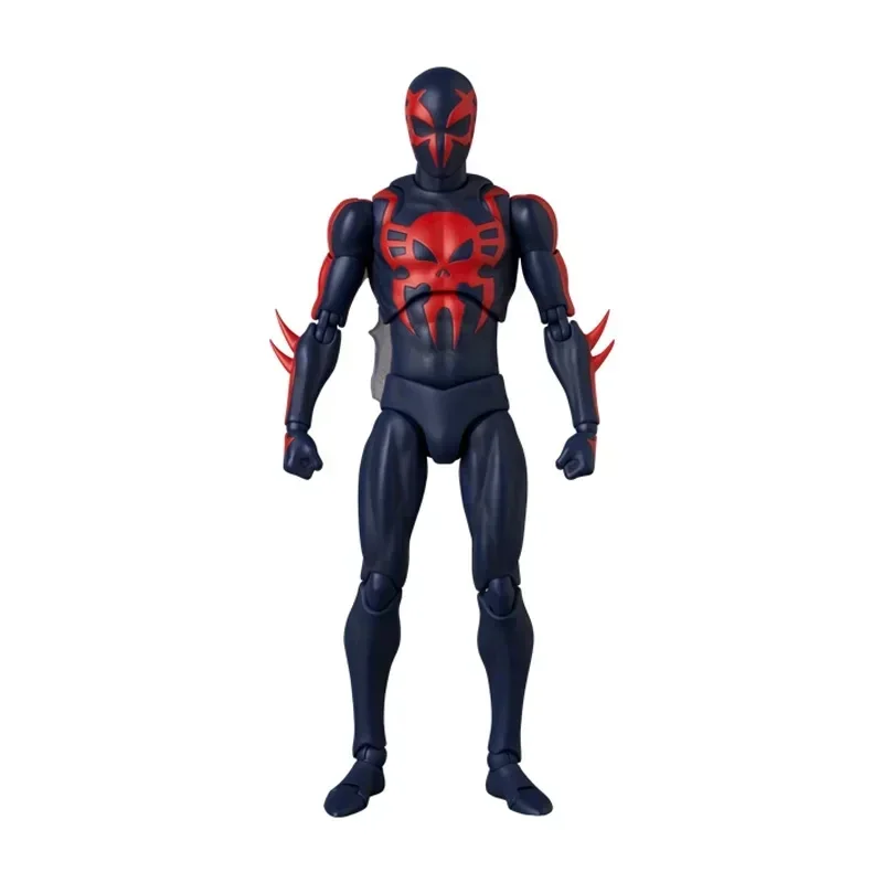 

New Anime Mafex 239 Spider Man 2099 Comic Version Action Figure Joint Mobile Handpiece Model Desktop Collectibles Toy Gift