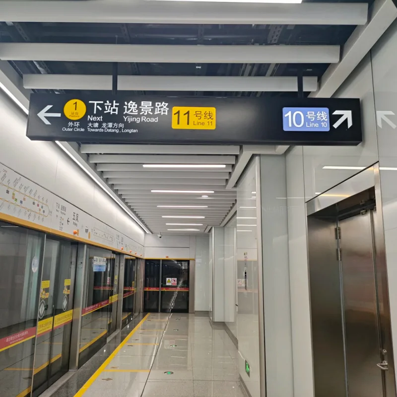 custom.Custom Indoor Advertising Light Box LED Sign with Aluminum Alloy Frame Way Finding Light Box