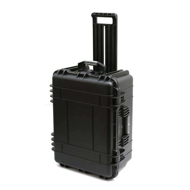 

Ningbo Factory Injection Molded IP67 Waterproof Carrying Rugged Hard Plastic Equipment Case With Foam And Wheels