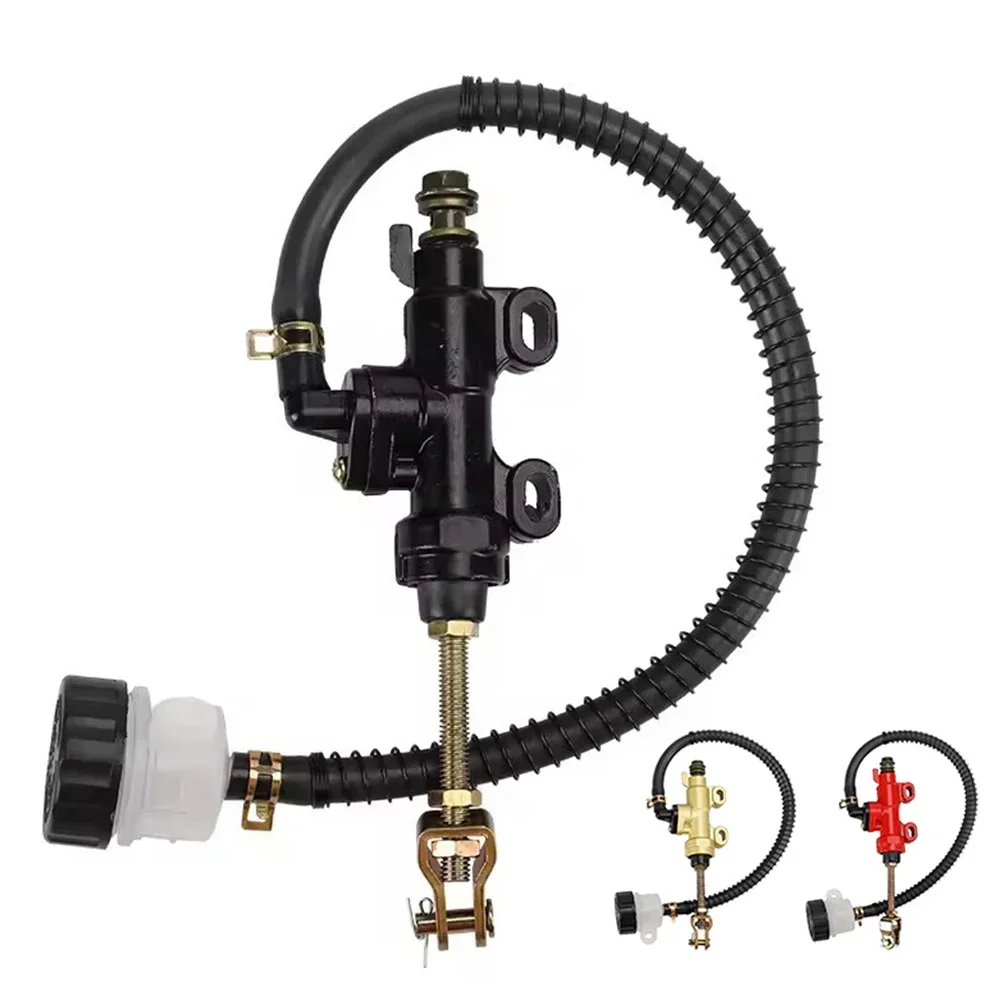 Motorcycle Rear Brake Pump Foot Hydraulic Refit Rear Brake Master Cylinder Pump For Suzuki Kawasaki Honda Yamaha Universal