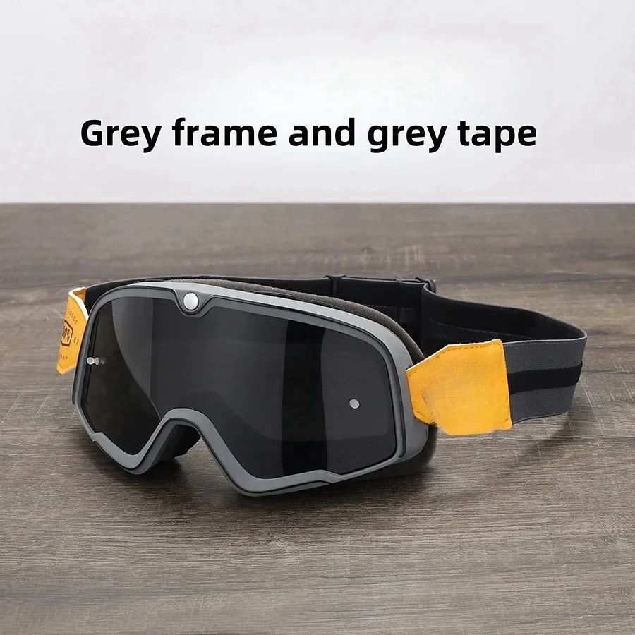 Vintage Harley Motorcycle Gogglesoff-road Riding Windscreen Anti-FogGlasses Skiing Helmet GogglesAccessories for Outdoors
