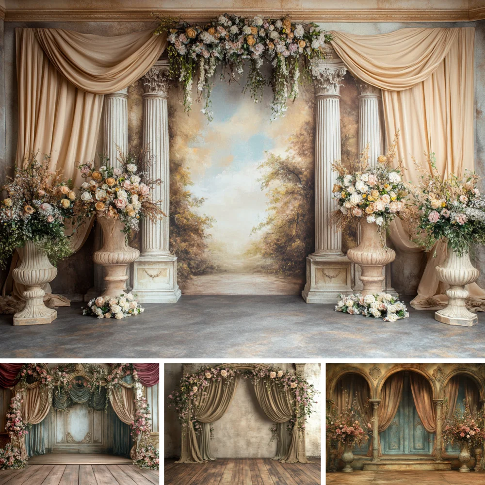 Photography Photography Background Frame Arch Texture Wall Roman column Adult Birthday Maternity Portrait Decor Backdrop Photo Studio - Aliexpress Deal
