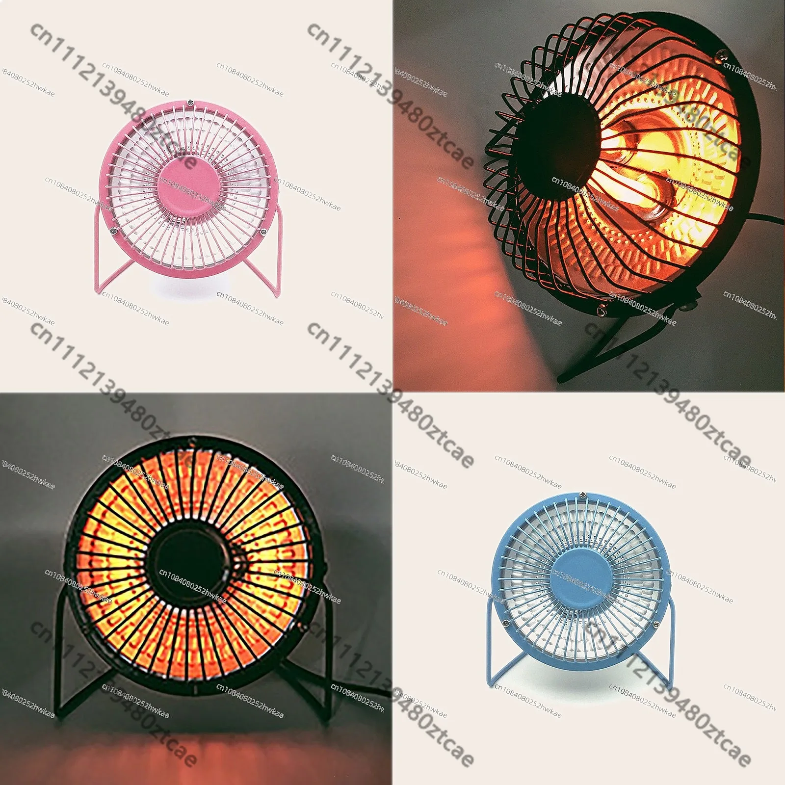 Electric Desktop Heater Mini Quartz Tube Heater Quiet Office Home Stove Warmer