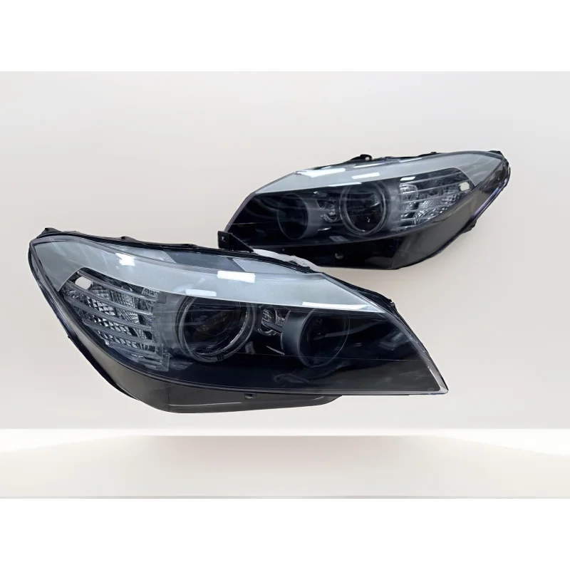 LED Headlight Assembly for BMW Z4 E89 2014-2016 Left Right 63127348939 7348940 Dual Projector L Shaped DRL IP67 Direct Replaceme