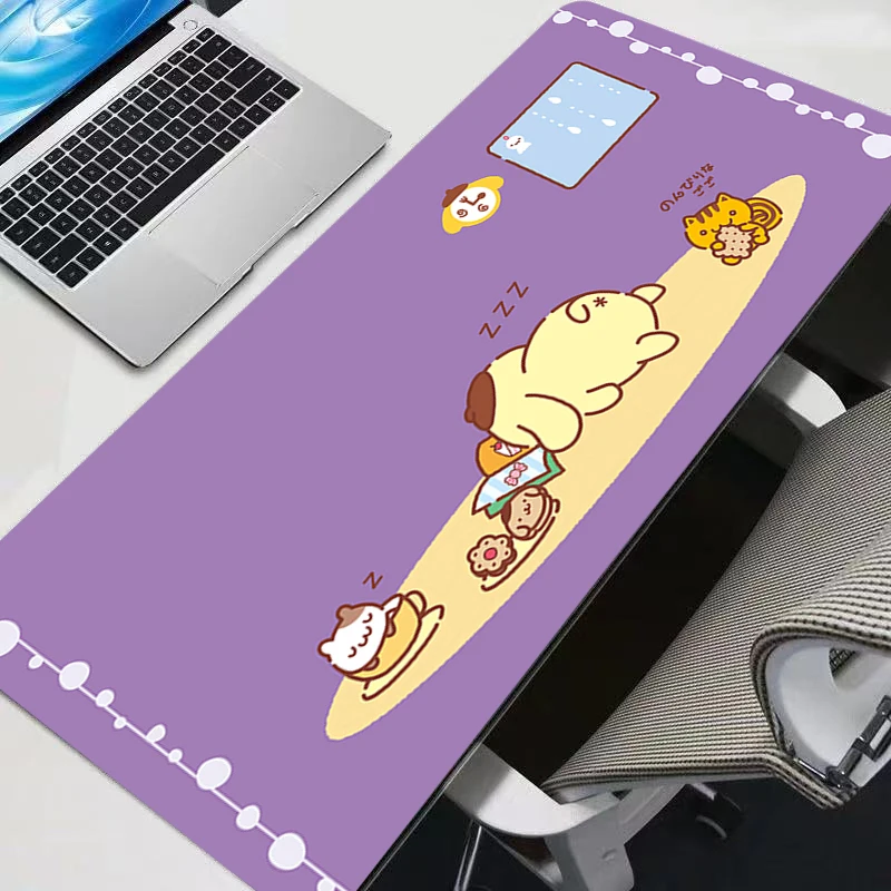 لوحة الماوس Pompompurin ملحقات الألعاب Varmilo E-sports اللاعبين لوحة المفاتيح حصيرة مكتبية Gabinete Gamer السجاد لوحة الماوس حصيرة الماوس