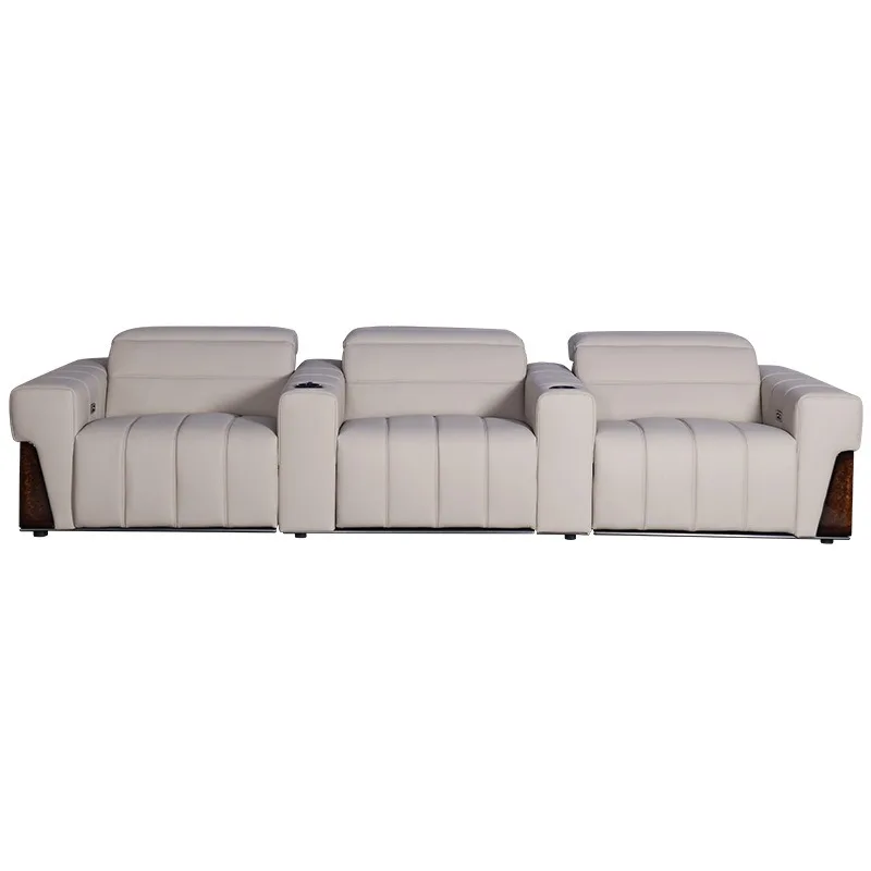 2026 villa home theater sofa, electric audio and video room viewing seat intelligent control