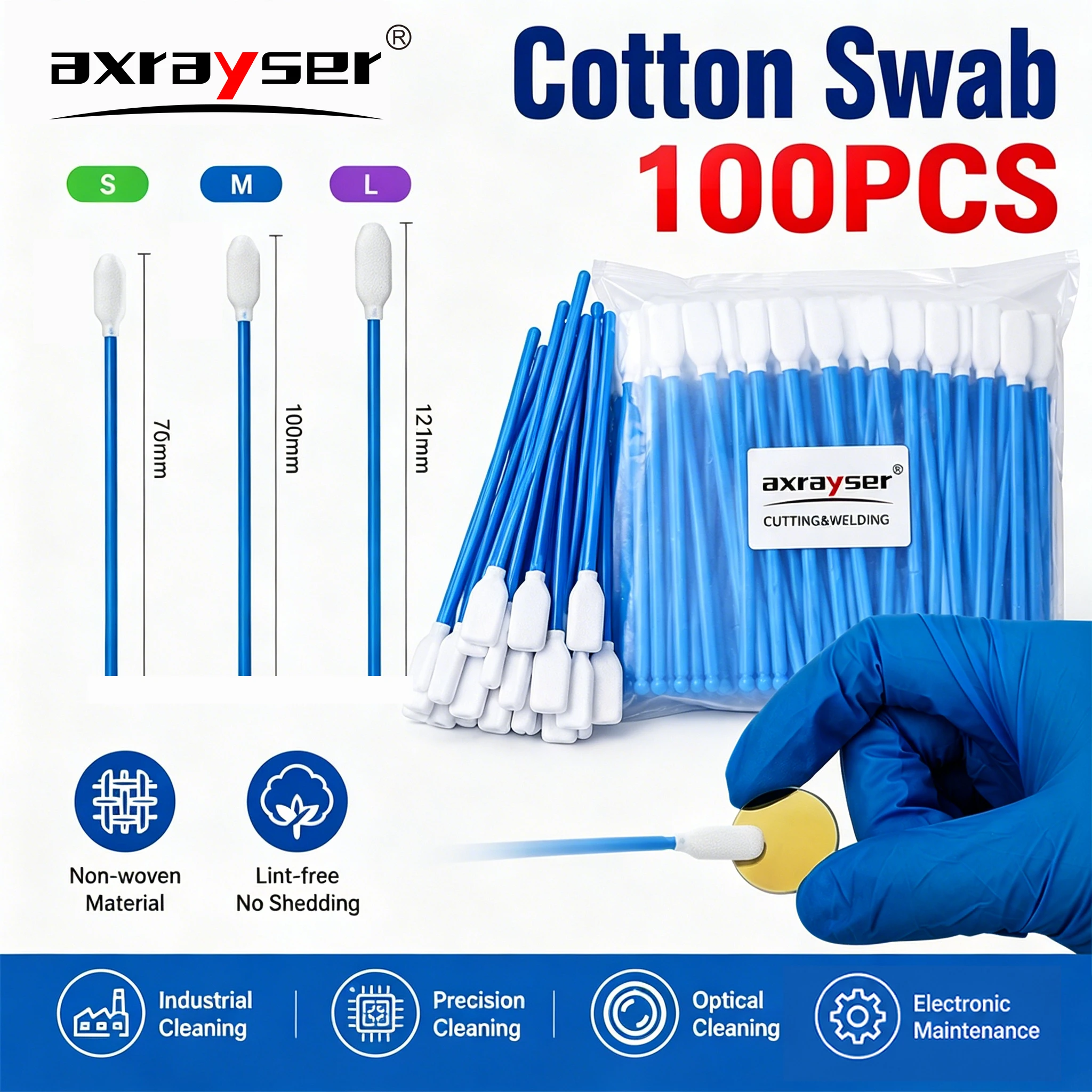100 stuks wattenstaafjes indus - Industrial Laser For Cleaning recensie en prijs