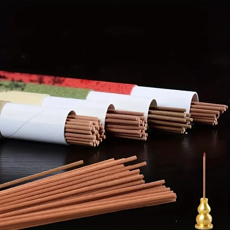 40Pcs Natural Incense Sticks Long Lasting Aroma Handmade for Buddha Blessing Prayer Meditation Home Spiritual Relaxation Gift