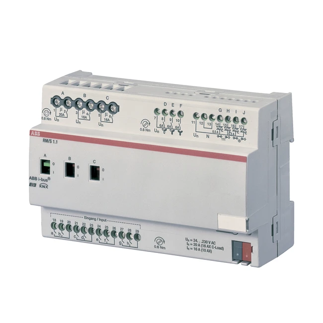 ABB I-bus EIB Room Controller, Room Control Module Basic RM/S1.1 Spot