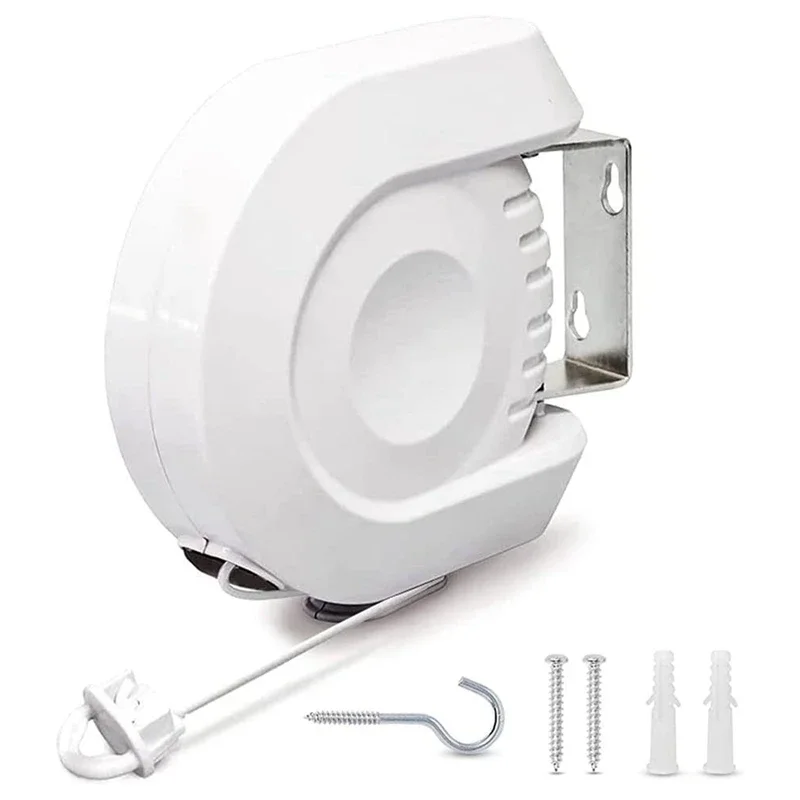 12/15m Bold Scalable Clothesline Indoor and Outdoor Laundry Line Double Clothesline 60 Inches White Wholesale Drop Shipping
