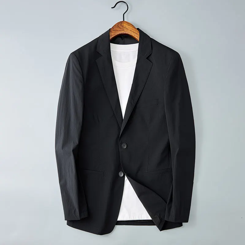

2026 New Spring Suit Men's Fashionable and Comfortable Solid Color Business Blazer men High-Quality Casual Suit jackets