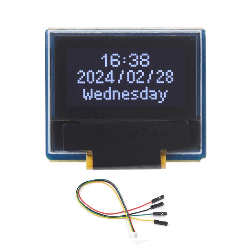 

0.49inch OLED Screen Display 64px*32px SSD1315 Black and white display For Arduino /Raspberry Pi /ESP32 /Pico /STM32