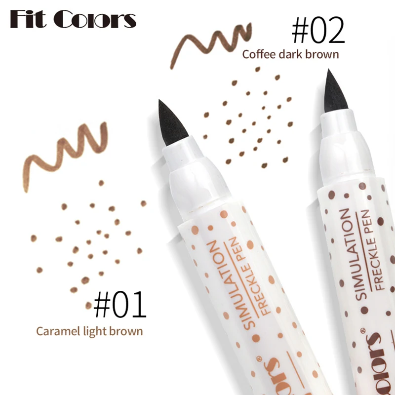 Fake Freckles Pen Natural Waterproof Sweatproof Lifelike Long Lasting Look Dot Spot Pen Makeup Tool Easy Anb Fast Women Beauty