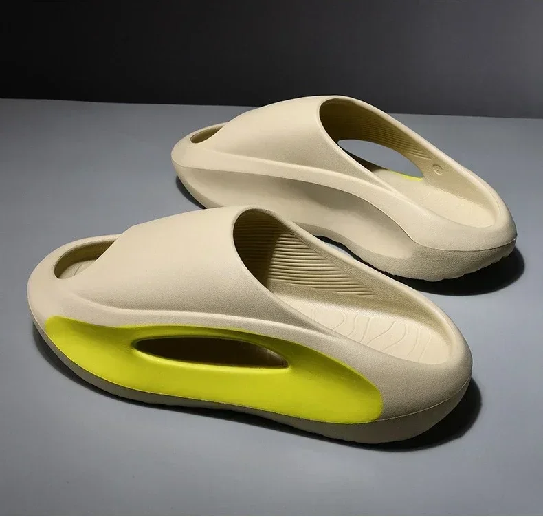 Hochwertige Hausschuhe für Herren und Damen, Eva-Hausschuhe mit weicher Sohle, dicke Sohle, bequeme, stoßdämpfende, leichte Strandschuhe – Detail 26