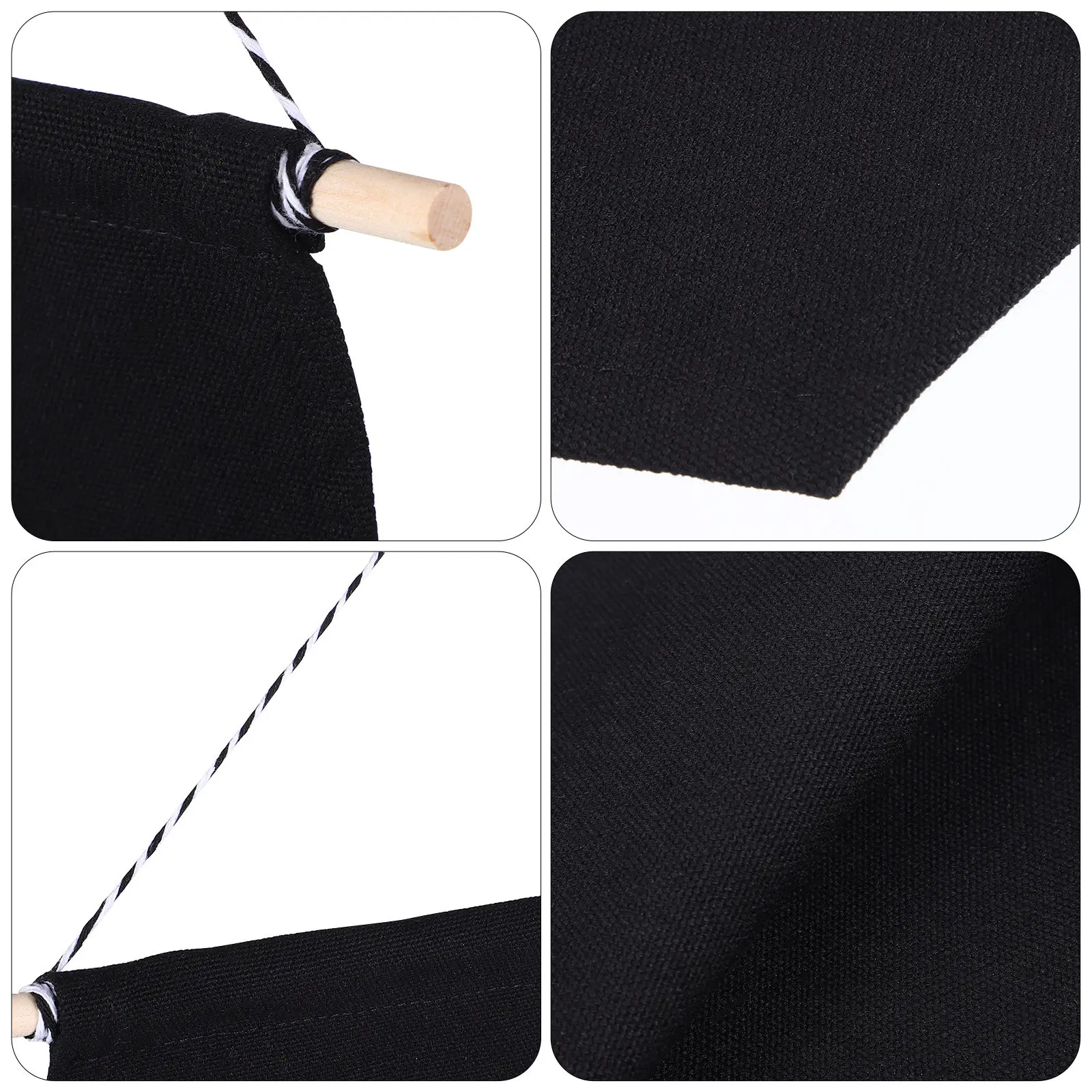 Wall Mount Pin Display Banner Natural Cotton Canvas Pennant for Enamel Pins Badges Patches Buttons DIY Art Craft