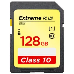 High Speed SD Card 128GB Memory Card Camera 64GB 32GB UHS-I Flash Card 256GB 16GB Up To Max 95M Class10 633x For camera