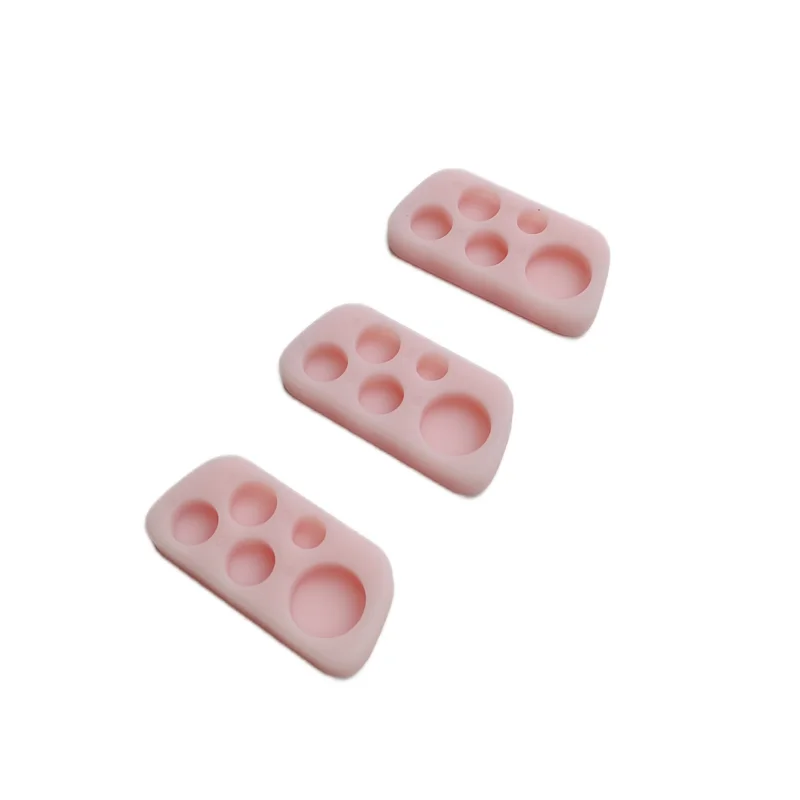 Paleta de silicona para levantamiento de pestañas, herramienta de laminación de cejas, almohadillas reutilizables, 1 piezas