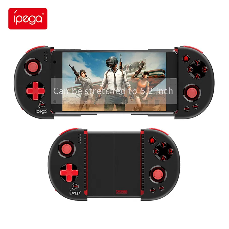 

Ipega Mobile Phone Gamepad Wireless Bluetooth Portable Stretchable Game Controller for Android IOS Tablet TV Box 9087