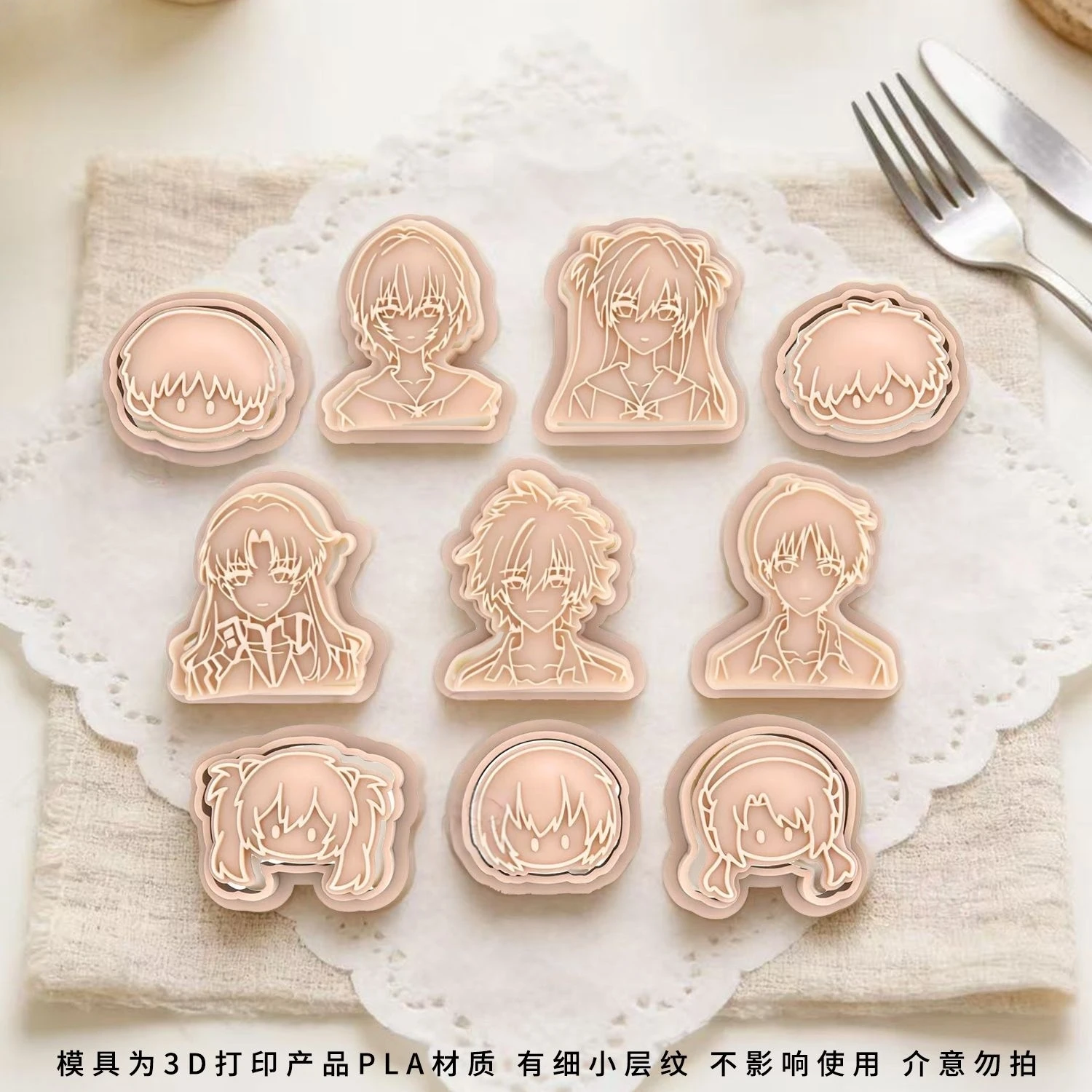 مجموعة قوالب بسكويت إيفانجيليو - مراجعة Model Kitchen Set Pvc وسعره