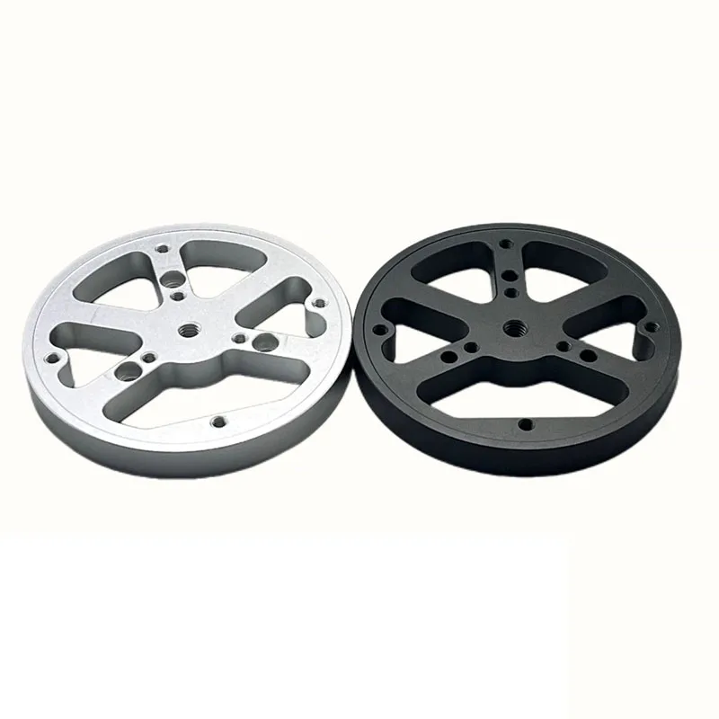 Optical Equatorial Mount Adapter Plate Black/Silver Color Randomly Supports EQ3EQ5 And Supports 3/8 Tripod