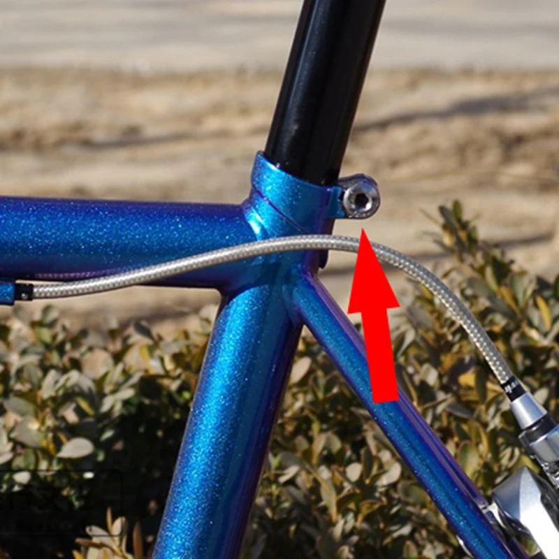 XFDE دراجة Seatpost المسمار تعديل الدراجة Seatpost لقط الموثق مسمار مزلاج 15-25 مللي متر خمر نمط عالية القوة الصلب المسمار