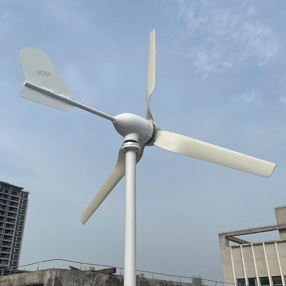 Fast Shipping Wind Generator 5000W 5KW High Efficiency Wind Turbine 12V 24V 48V  Windmill RV Yacht Farm Home Appliance