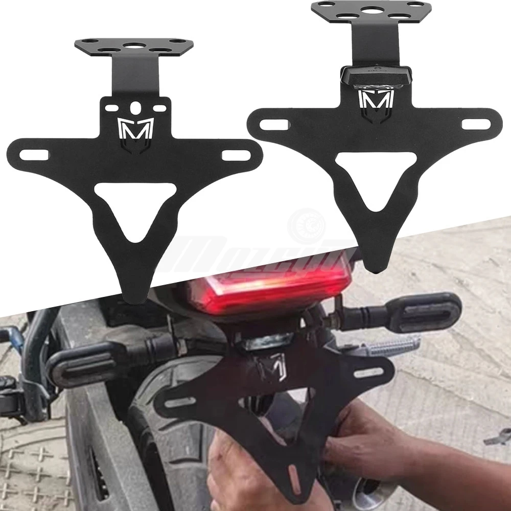 

License Plate Holder Bracket Rear Licence Tail Tidy Fender FOR CFMOTO 150NK 400NK 650NK 2016-2017-2018-2019-2020-2021-2022-2023