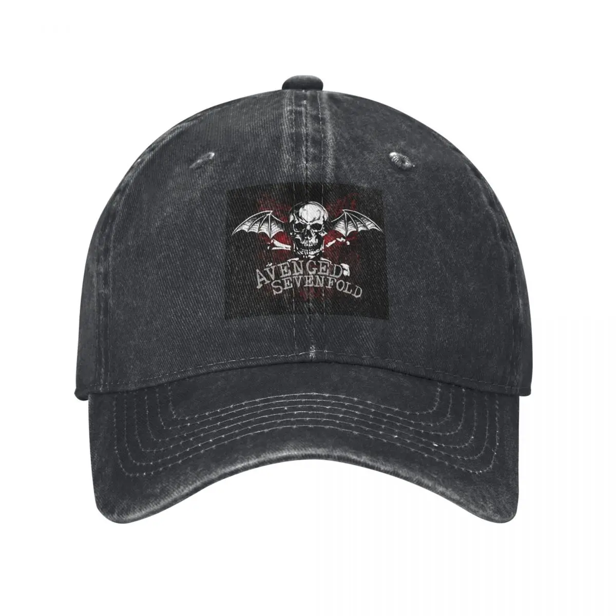 Avenged Sevenfold (25) Baseball Caps Snapback Denim Hats Outdoor Adjustable Casquette Streetwear Baseball Cowboy Hat for Unisex