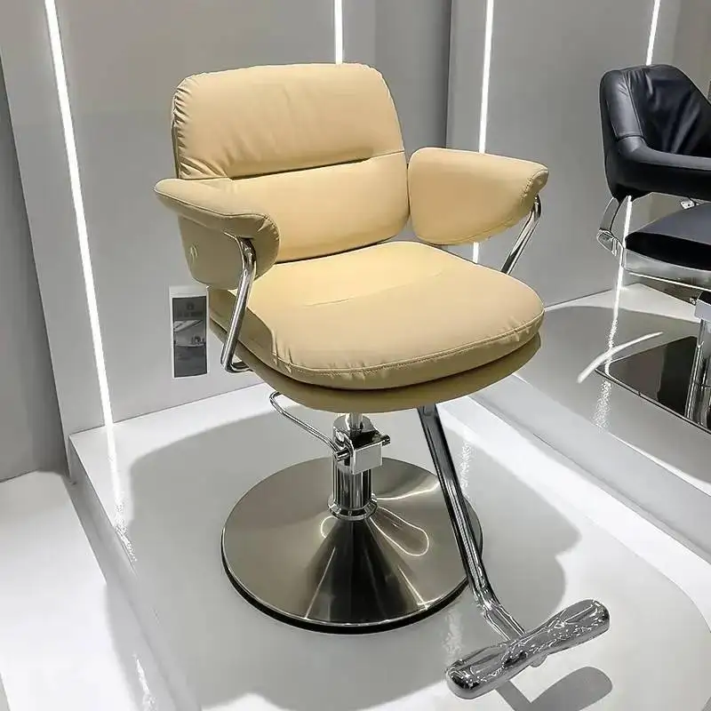 and Modern for Luxury multifunctional Hair Chair, Keaton Professional Styling Salons Chair Stylist Barbers, Inclined Seat Back
