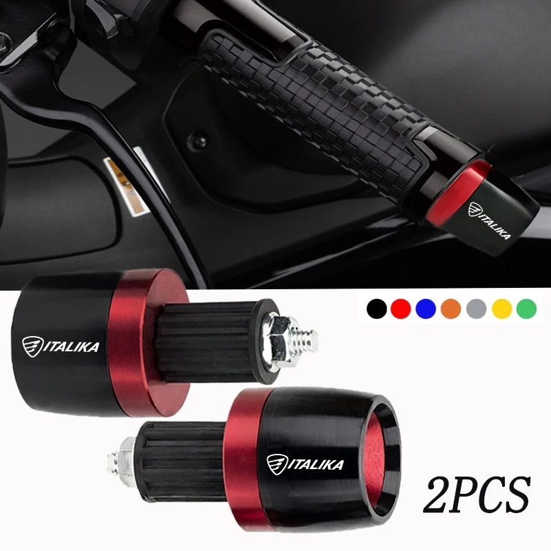 Para ITALIKA FT150 250 AT125 150Z 250Z Vort-X 300R Spitfire 250 empuñaduras de manillar de motocicleta extremos manillar tapa extremo enchufe