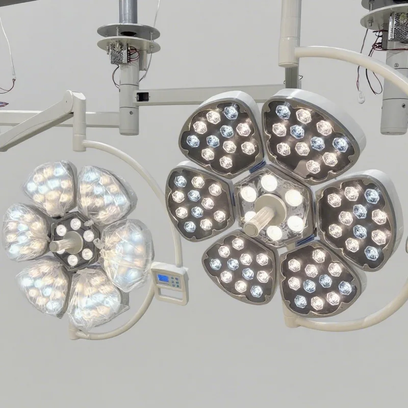 LED Hospital Medical Surgical Operating Lamp Shadowless Theatre Light Veterinary Equipment Ceiling Mounted Mobile Portable
