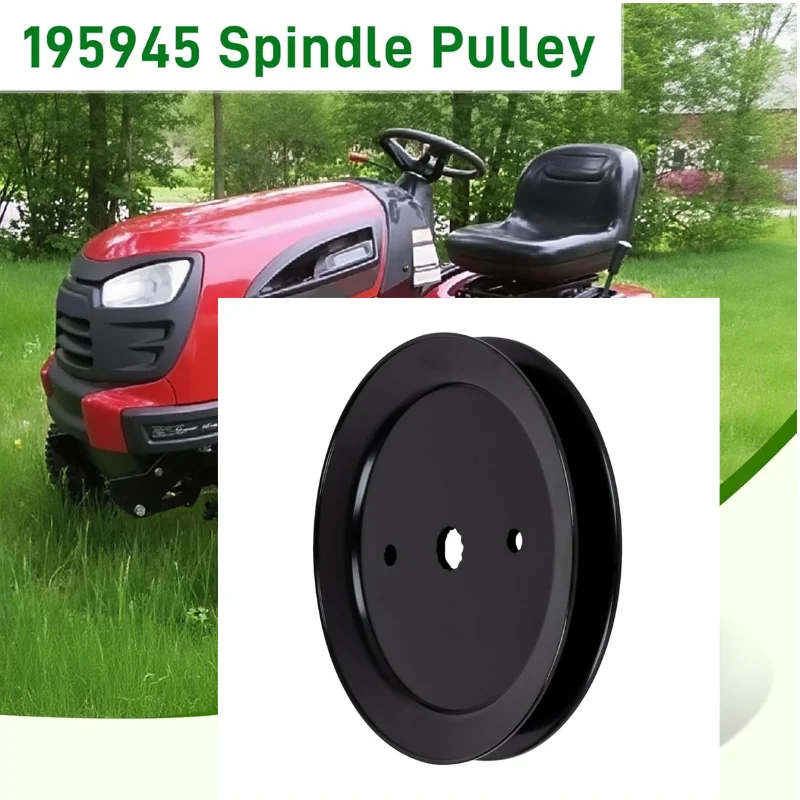 195945 Spindle Pulley Compatible with Craftsman, Hus qvarna, Pou LAN Pro, AYP Lawn Mower, Replace 197473 532195945 532197473