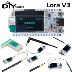 Esp32 lora 32 v3 868mhz 915mhz für meshtastic geräte HTIT-WB32LA_V3 lora32 sx1262 0,96 oled display development board 2/5dbi