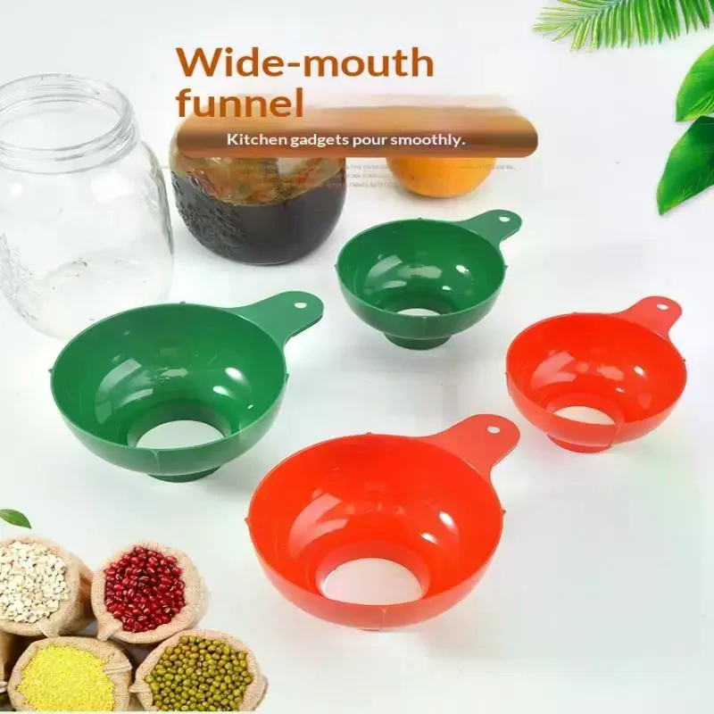 2pcs/set Wide Mouth Funnel Pla - огляд і ціна Kitchen Gadgets Popular