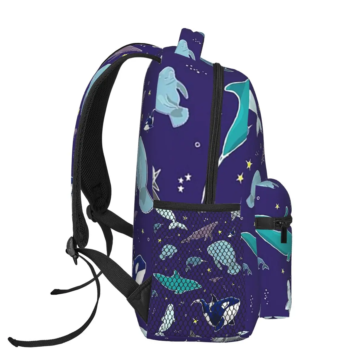 Sacs à dos Deep Ocean pour enfants, cartable pour garçons et filles, sacs d'école pour enfants, sac à dos pour ordinateur portable de dessin animé, sac initié, grande capacité