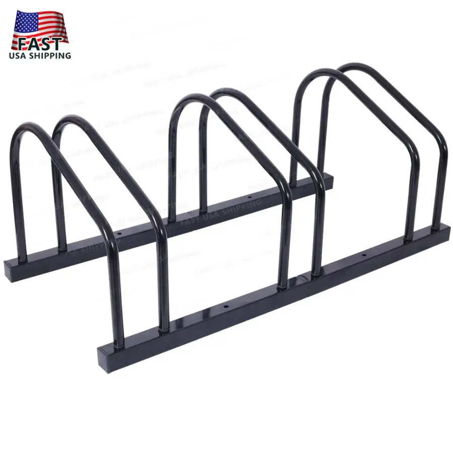 

Напольная подставка для велосипеда на 3 велосипеда. Парковочная стойка для велосипеда. Подставка для хранения велосипедов в гараже. Внутренняя и наружная подставка для колес 22–28 дюймов. Макс. Ширина шины 2,15 дюйма bl