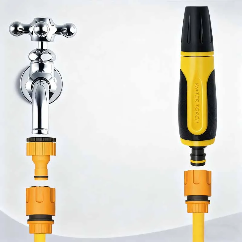 High Pressure Cleaning Direct Spray Nozzle Garden Lawn Cleaning Pipeline Tool Garden High-Pressure Adjustable Cleaning Tool