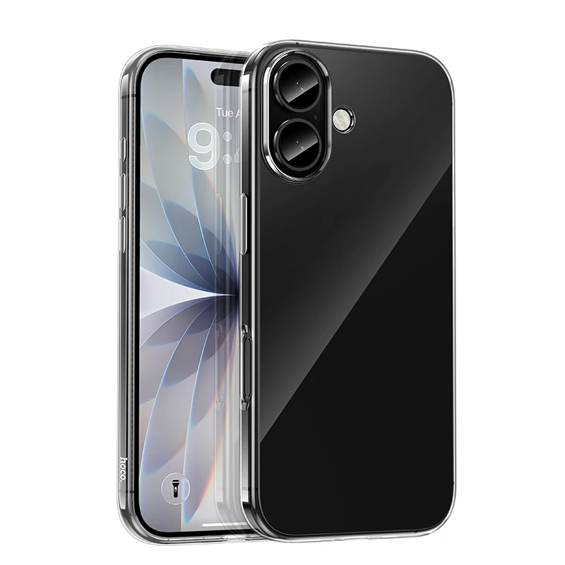 HOCO Light Мягкий защитный чехол для телефона iPhone 17 Pro Max Прозрачный ТПУ с защитой от царапин Полный чехол для телефона для iPhone Air HOCO Light Мягкий защитный чехол для телефона iPhone 17 Pro Max Прозрачный ТПУ с защитой от царапин Полный чехол для телефона для iPhone Air