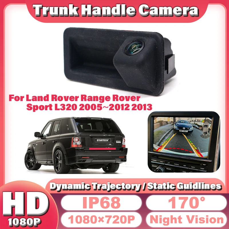 Car Trunk Handle RearView Camera For Land Rover Range Rover Sport L320 2005 2006 2007 2008 2010 2012 2013 Back Up Reverse Camera
