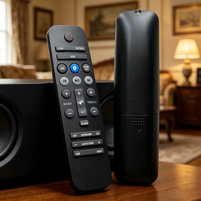 HTL3140 Replaced Remote Control Fit for Philips Home Theatre Soundbar HTL3140B/F7 HTL2163B/F7 996580000536 HTL9100 HTL3160