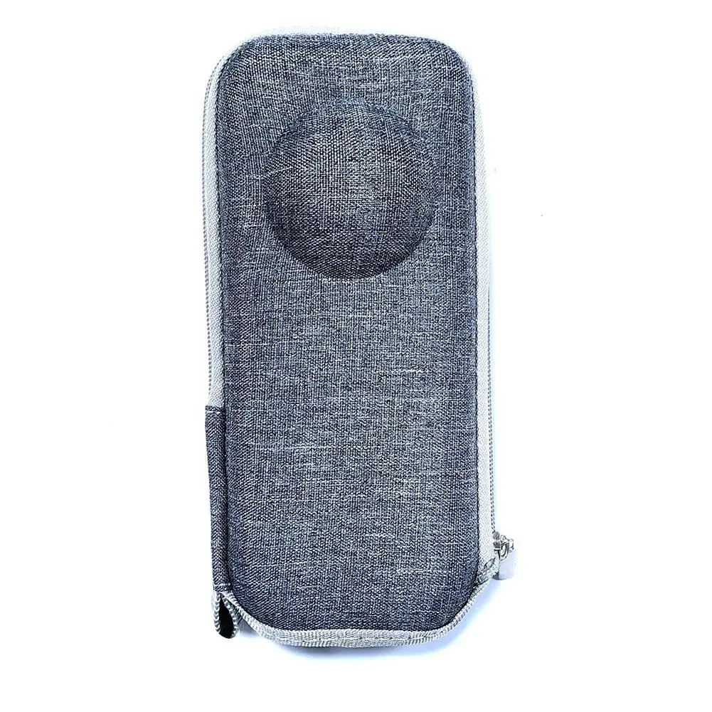 Серая сумка для хранения Rabbit Cage для Insta360 X5, устойчивая к царапинам и износу нейлоновая сумка для хранения, сумка для хранения экшн-камеры