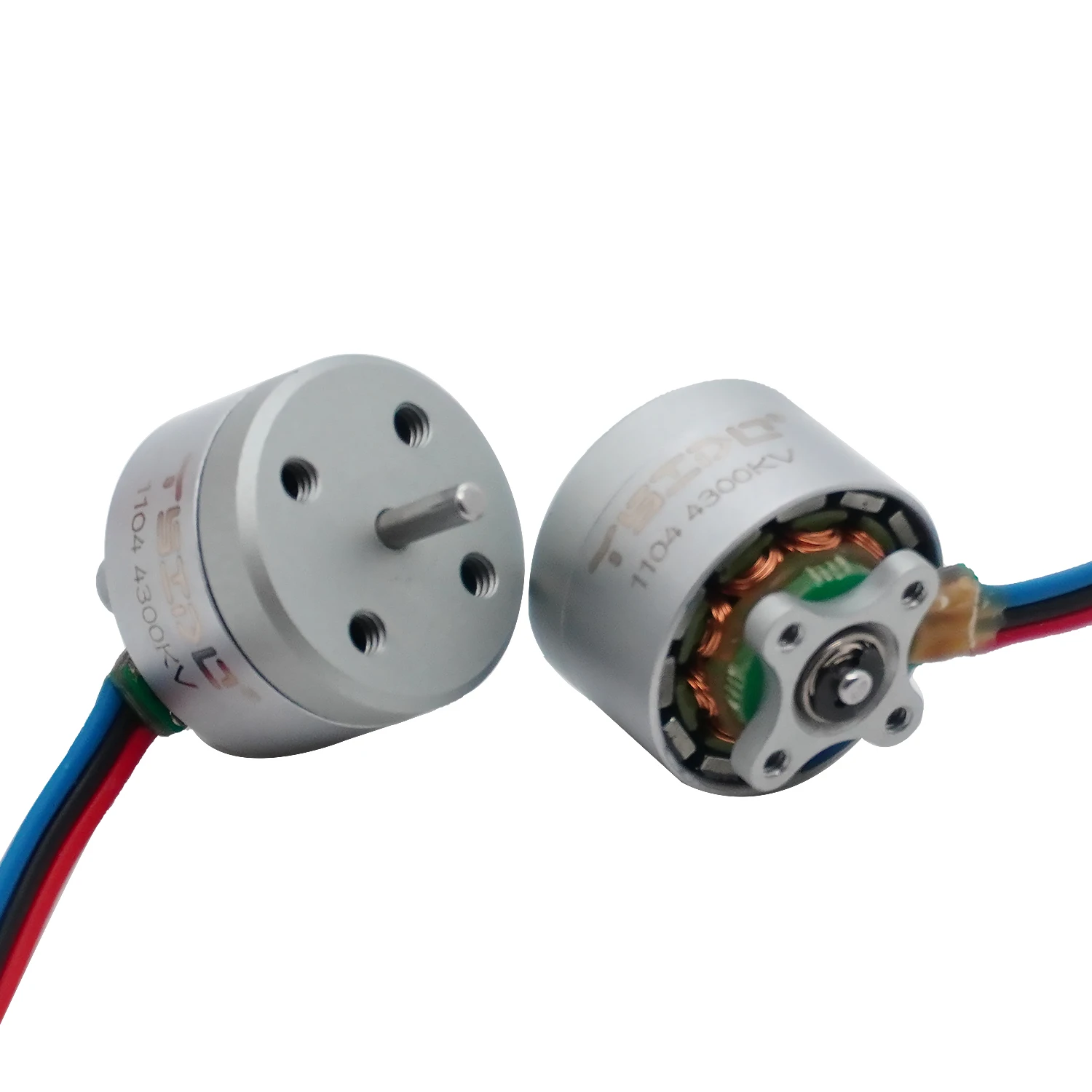 Micro 1104 HM Motor sin escobillas 1-2S 4300KV Mini RC Quadcopter Drone para Diy FPV Mini máquina de desplazamiento interior