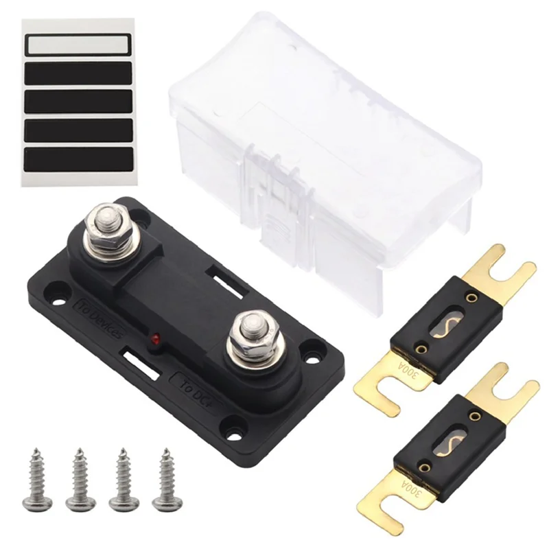 

For Anl Large Fork Bolt Fuse Box Car One In And One Out High Current High Power Fuse Box-X59A