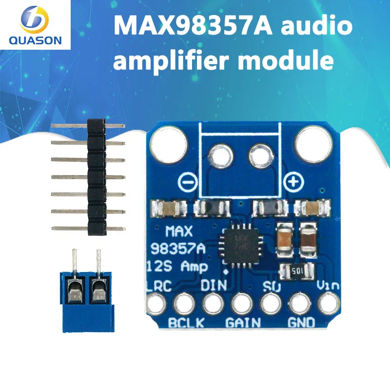 High Quality MAX98357 MAX98357A I2S 3W Class D Amplifier Breakout Interface I2S DAC Decoder for Audio