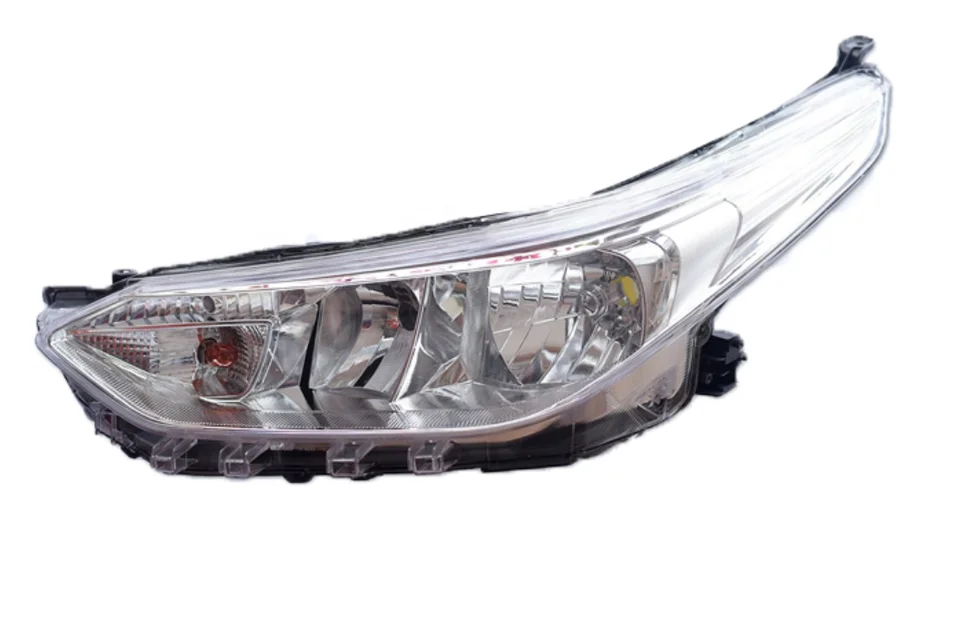 1 قطعة كشافات سيارة الوفير لتويوتا يارس المصباح 2017 ~ 2018y اكسسوارات السيارات رئيس مصباح يارس الضباب الخفيف