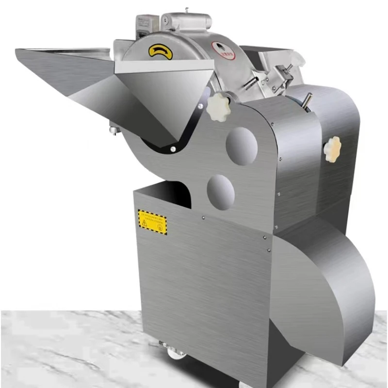 Stainless Steel Commercial Frozen Meat Dicer Machine Customized Thickness Meat Dicing Machine Cube Cutter