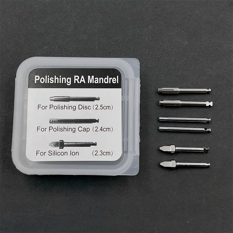 

6 шт./компл., стоматологическая полировка RA, оправка, супер корневая ручка для полировки диска/крышка/ионный кремниевый вращающийся инструмент