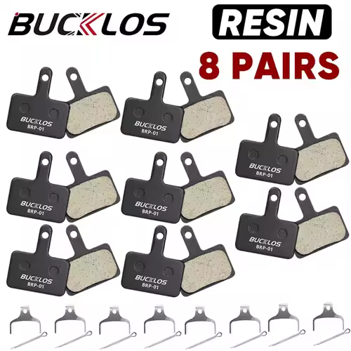 BUCKLOS Bike Brake Pad Resin Disc Pads For SHIMANO B01S Wear-resistant MTB Bicycle Hydraulic Brake Pad for B03S B05S Brake Parts - Image 7