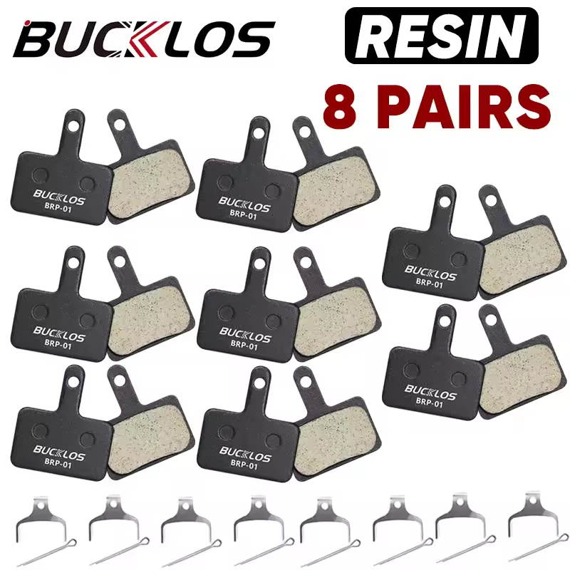 BUCKLOS Bike Brake Pad Resin Disc Pads For SHIMANO B01S Wear-resistant MTB Bicycle Hydraulic Brake Pad for B03S B05S Brake Parts - Image 7