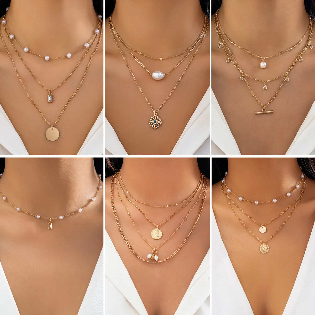 Bohemian Green Natural Stone Flannel Choker Ncklace Vintage Collar For Women Adjustable Neck Steap Beach Jewelry